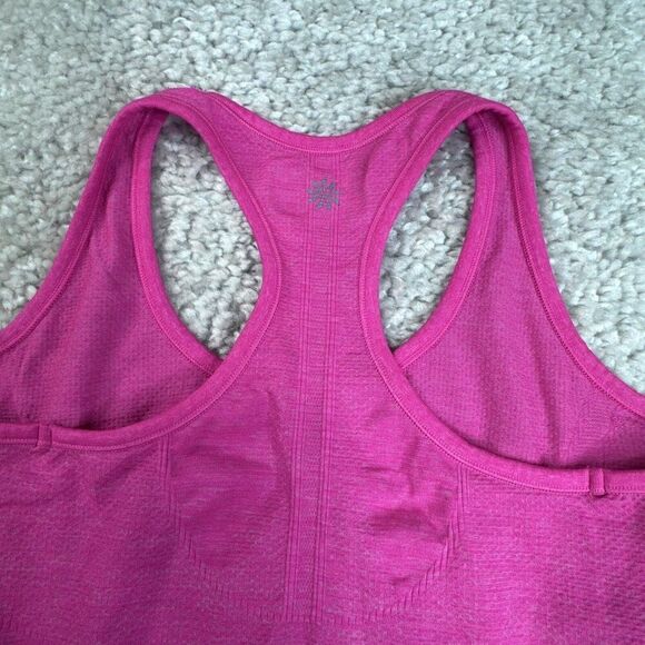 Athleta Fastest Track Seamless Short Sleeve Tee Light Hot Pink - Picture 5 of 8